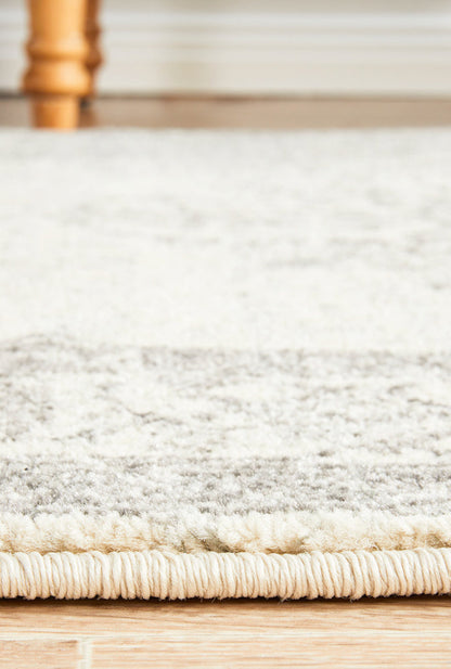 Ulladulla Platinum Silver Runner Rug