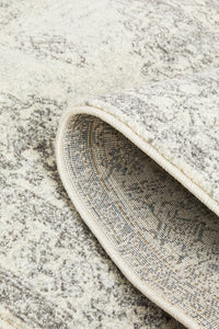 Ulladulla Platinum Silver Runner Rug