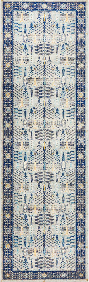 Ulladulla Denim Blue Runner Rug
