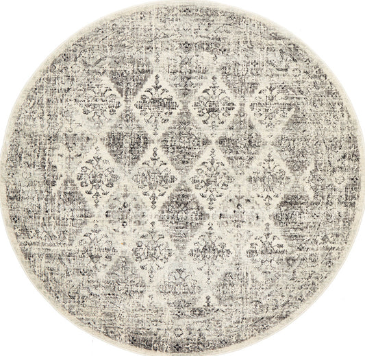 Ulladulla Ash Grey Round Rug