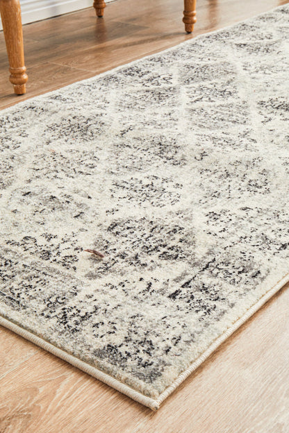 Ulladulla Ash Grey Runner Rug