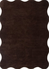 Wooli Chocolate Brown Rug