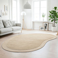 Somers Beige Wool Rug