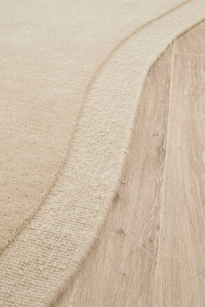 Somers Beige Wool Rug