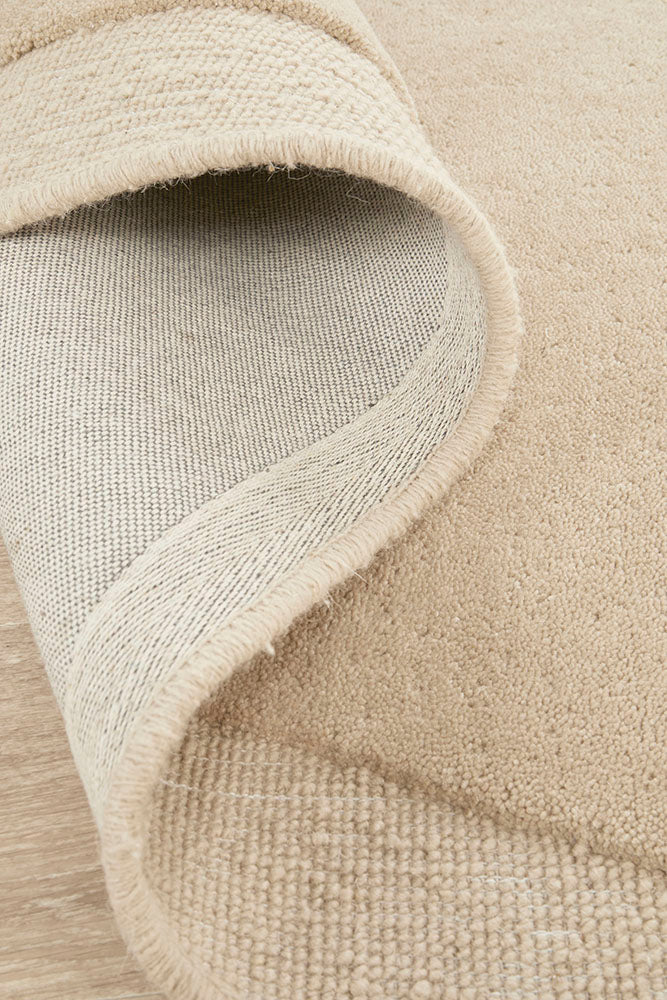 Somers Beige Wool Rug