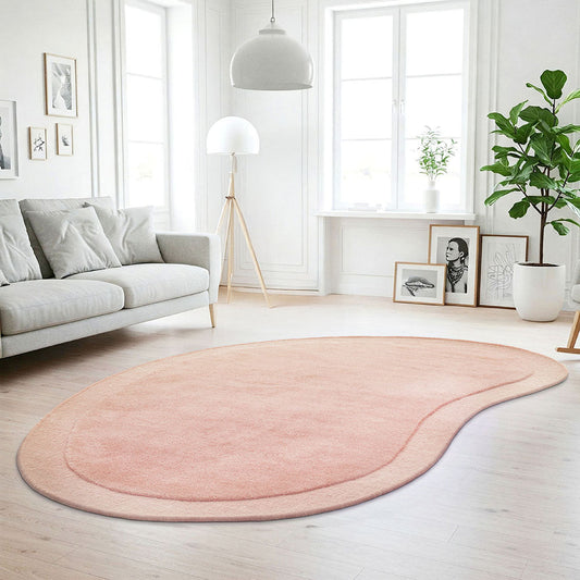 Somers Blush Pink Wool Rug