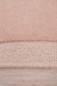 Somers Blush Pink Wool Rug