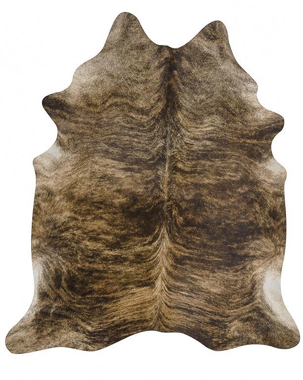 Bruny Wheatgrass Natural Leather Rug