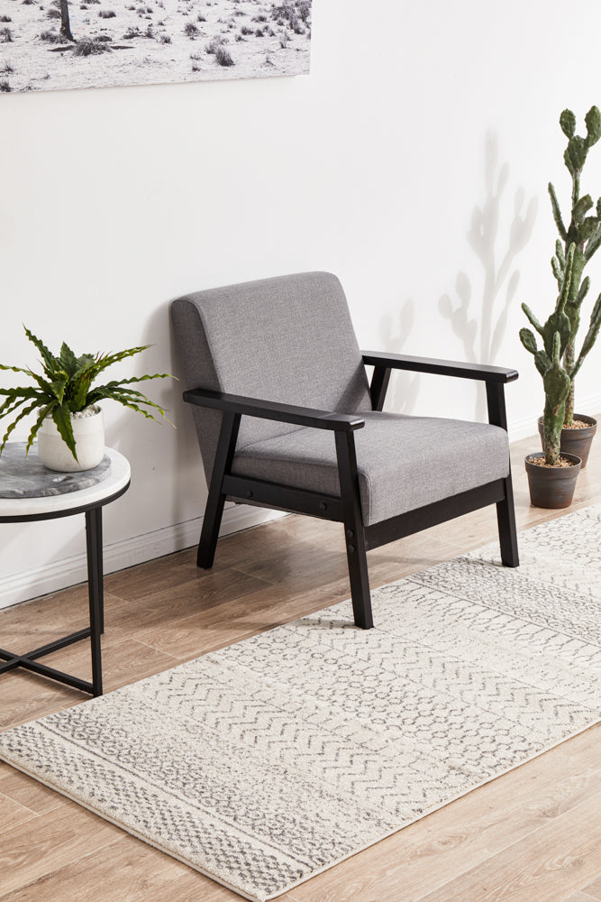 Tathra Quartz Silver Runner Rug