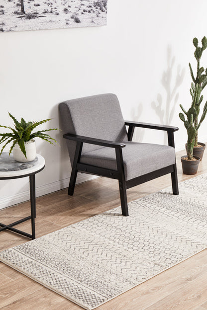 Tathra Quartz Silver Runner Rug