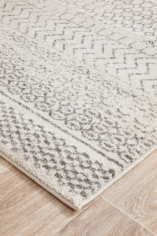 Tathra Quartz Silver Runner Rug