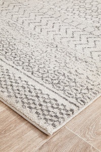 Tathra Quartz Silver Runner Rug