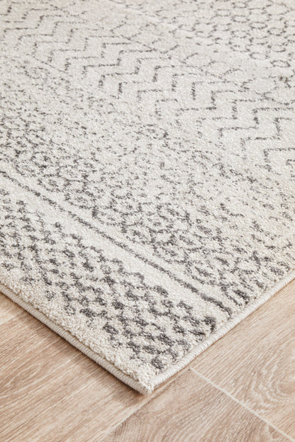 Tathra Quartz Silver Runner Rug