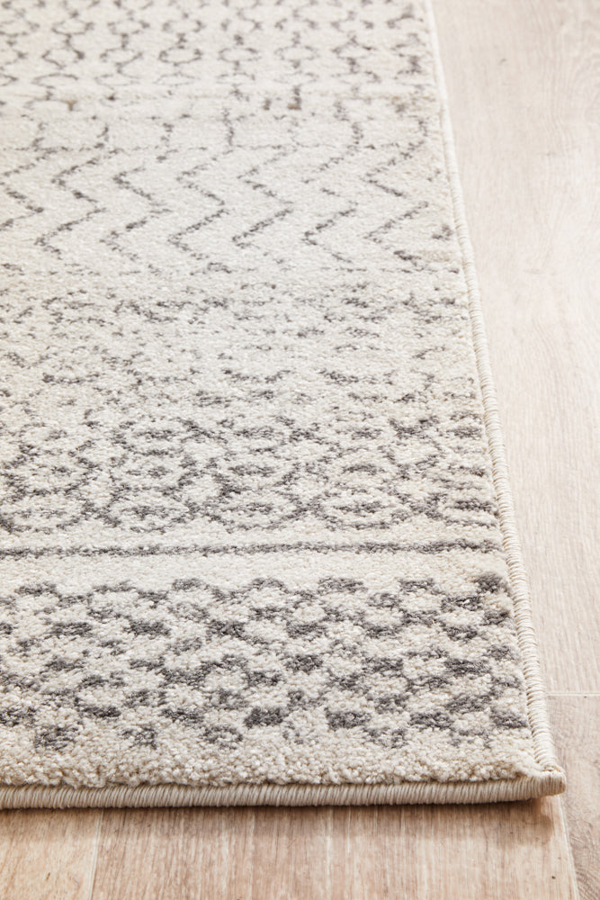 Tathra Quartz Silver Runner Rug