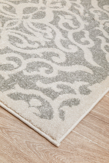 Tathra Pewter Silver Rug