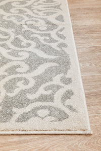 Tathra Pewter Silver Rug