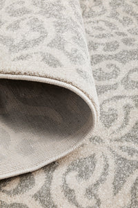 Tathra Pewter Silver Rug