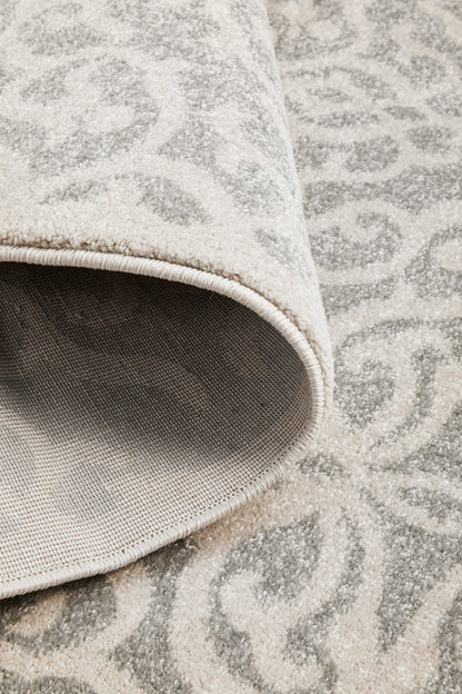 Tathra Pewter Silver Rug