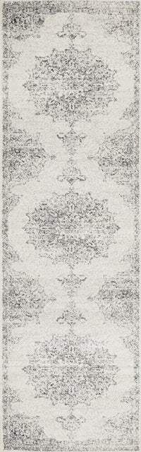 Tathra Platinum Silver Runner Rug