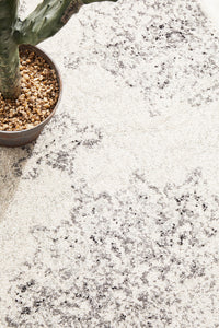 Tathra Platinum Silver Runner Rug