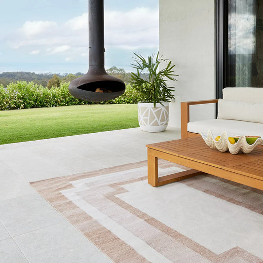 Collaroy Brown Outdoor Rug
