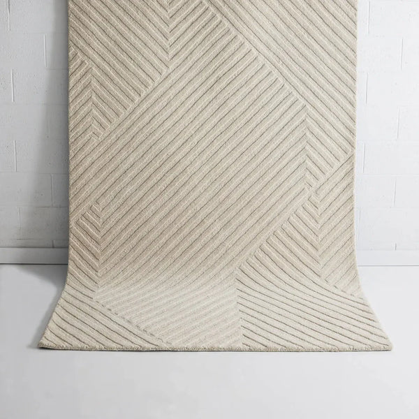 Cooma Ivory Wool Rug