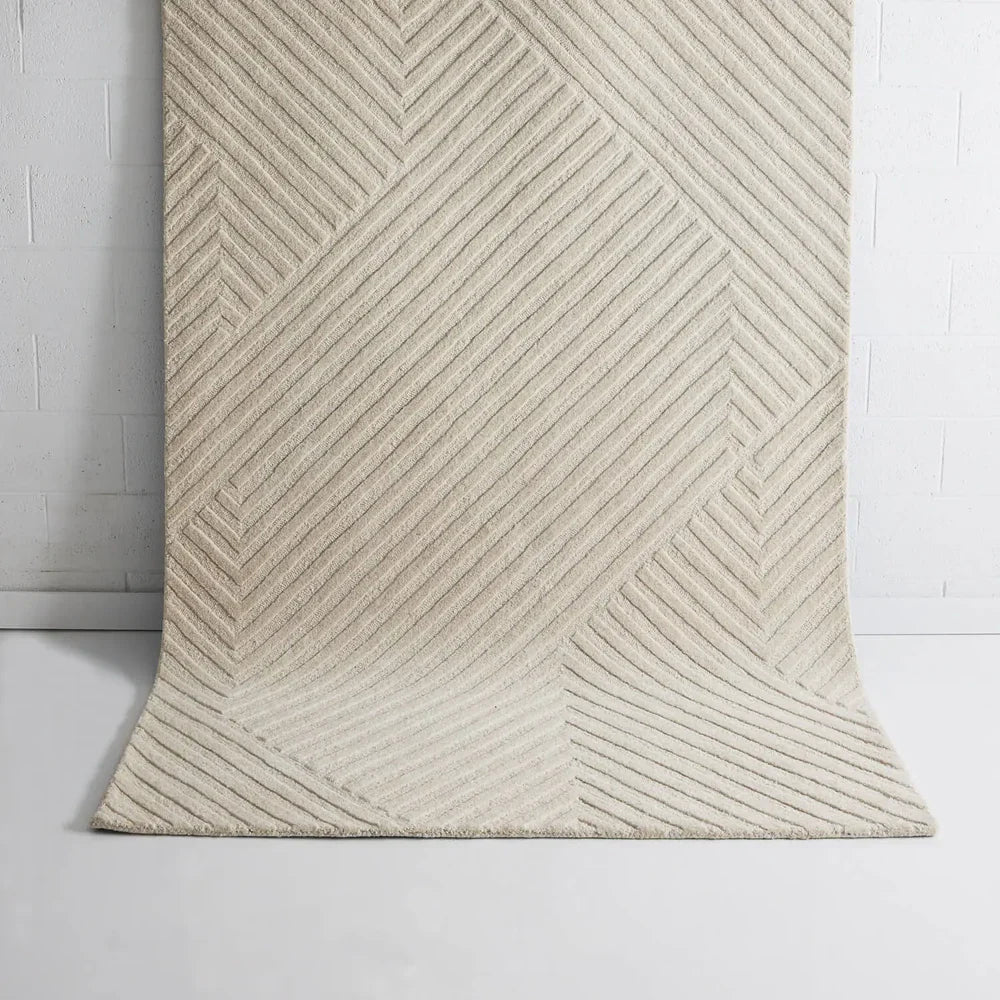 Cooma Ivory Wool Rug