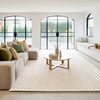 Cooma Ivory Wool Rug