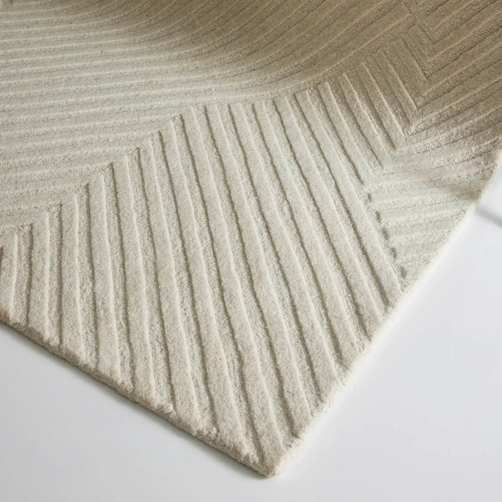 Cooma Ivory Wool Rug