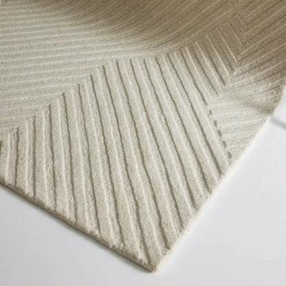 Cooma Ivory Wool Rug