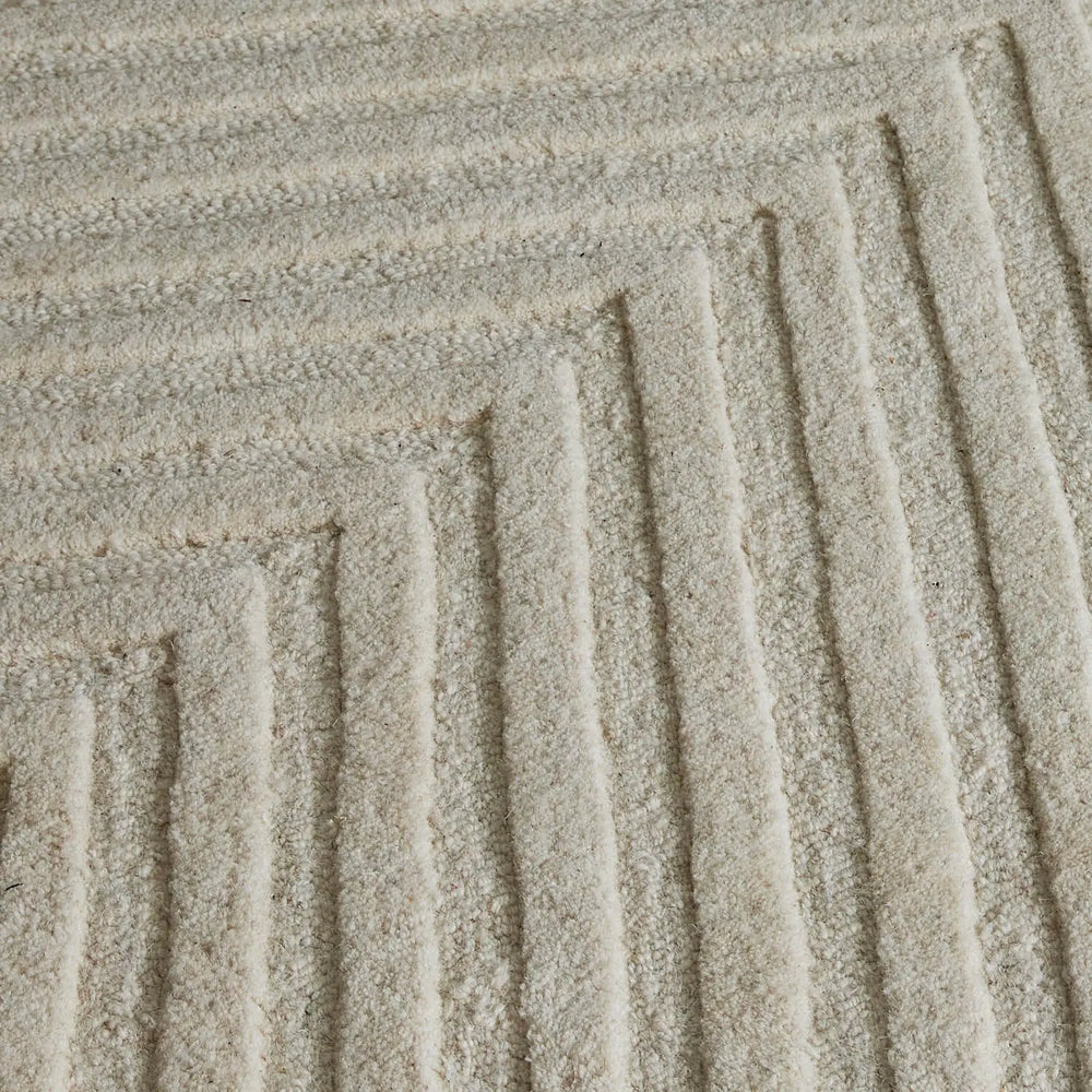 Cooma Ivory Wool Rug