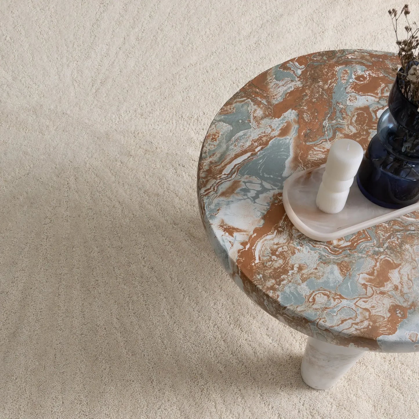 Cooroy Ivory Wool Rug