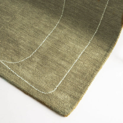 Cottesloe Green Wool Rug