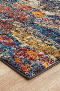 Freycinet Midnight Multicolor Runner Rug