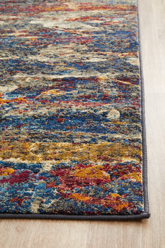 Freycinet Midnight Multicolor Runner Rug