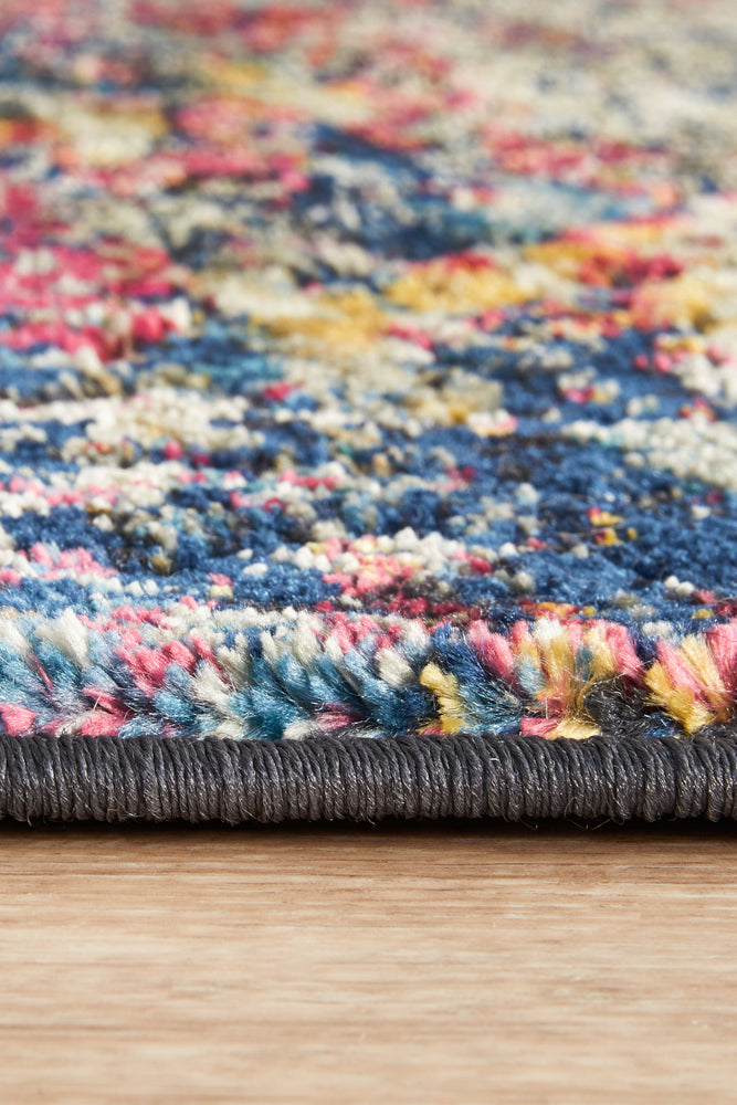 Freycinet Midnight Multicolor Runner Rug