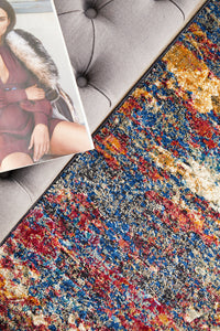 Freycinet Midnight Multicolor Runner Rug