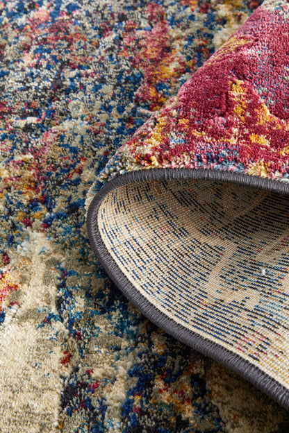 Freycinet Midnight Multicolor Runner Rug