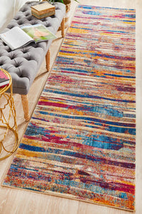 Freycinet Natural Multicolor Runner Rug