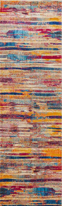 Freycinet Natural Multicolor Runner Rug