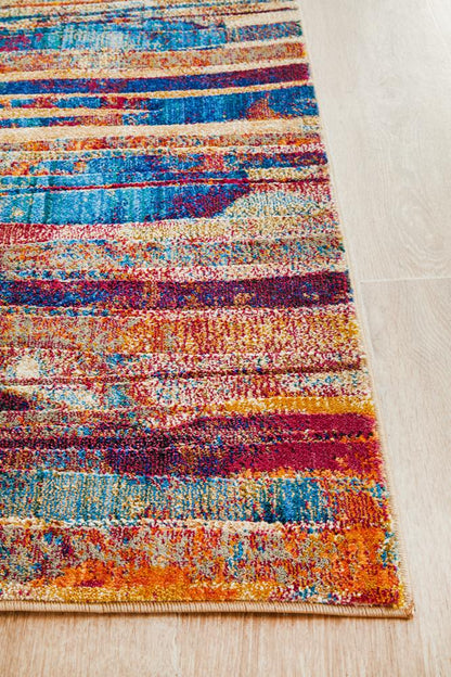 Freycinet Natural Multicolor Runner Rug