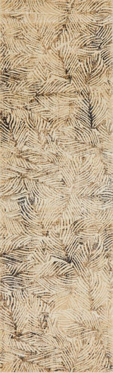 Freycinet Graphite Beige Runner Rug
