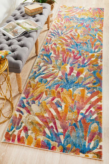 Freycinet Driftwood Multicolor Runner Rug