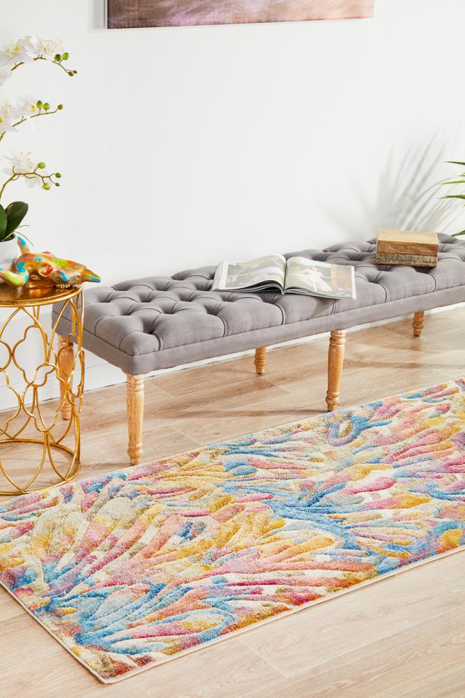 Freycinet Driftwood Multicolor Runner Rug