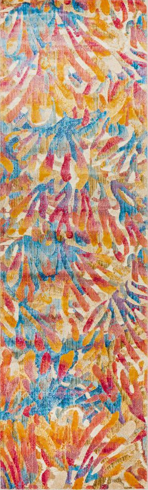 Freycinet Driftwood Multicolor Runner Rug