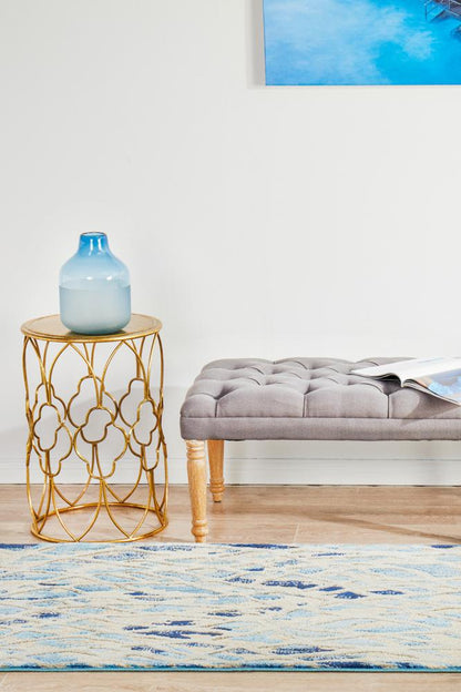 Freycinet Blue Multicolor Runner Rug