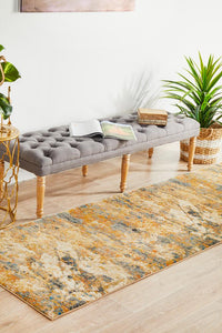 Freycinet Rust Multicolor Runner Rug