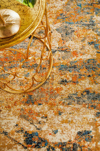 Freycinet Rust Multicolor Runner Rug