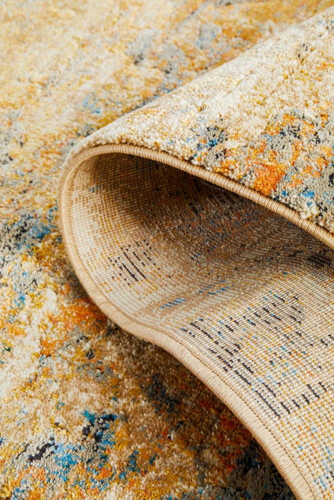 Freycinet Rust Multicolor Runner Rug