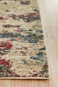Freycinet Stone Multicolor Runner Rug